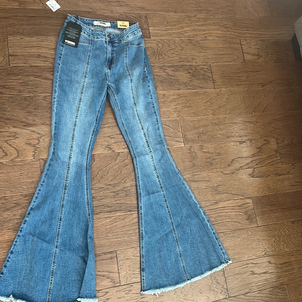 Rock and Roll Bell bottom jeans nwt